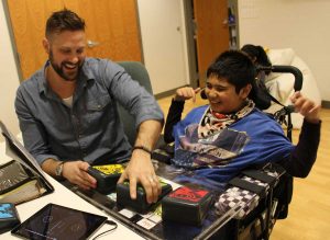 Participant in Adapted Music Lessons
