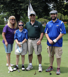 Golfers at Golf Classic