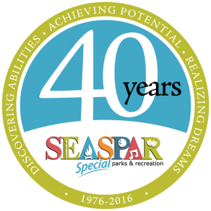 SEASPAR 40th Anniversary Logo