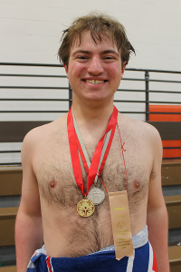 William Porch with Medals