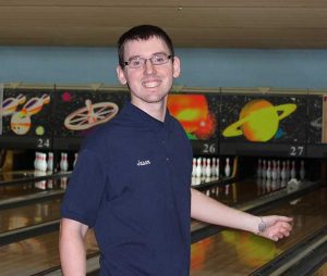 Participant at Bowling Program