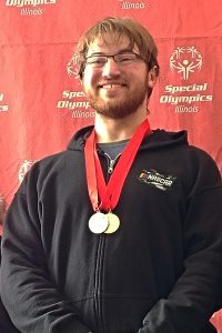 William Porch at Special Olympics Illinois Winter Games