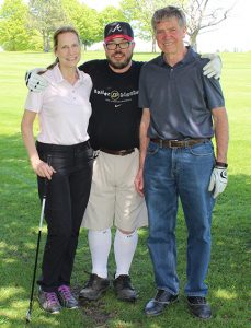 Participant with Family at Golf Outing