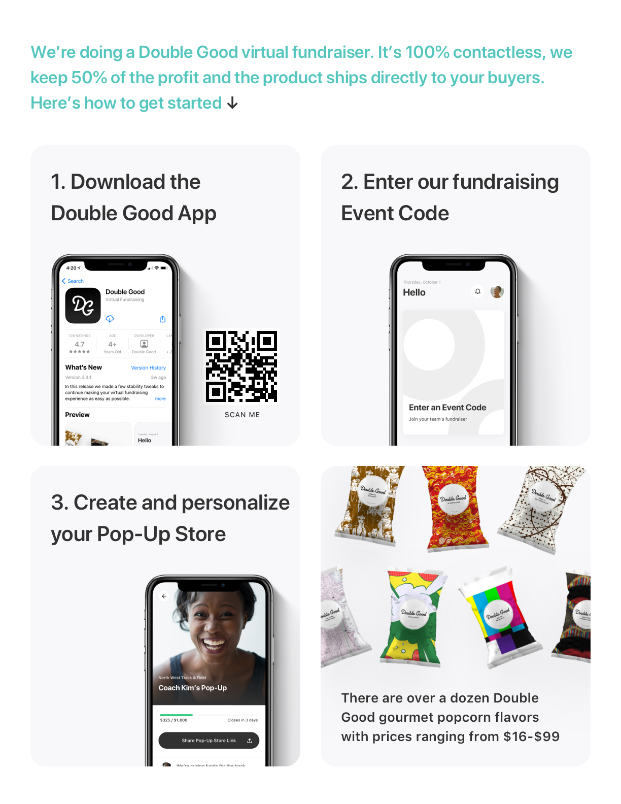 Double Good Fundraising - Learn how it works